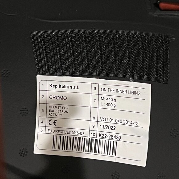 with brand new box, Authenticate Hermes riding helmet size 56 or 7 - Picture 6 of 11